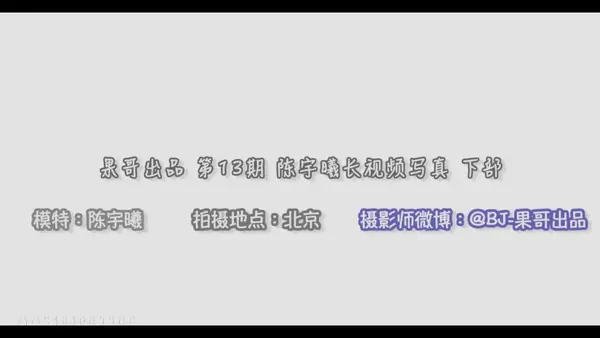 视频 2017.03.28 VN.048 陈宇曦niki - 秀人网视频
